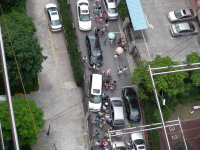 上海　渋滞